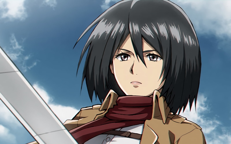 Attack On Titan, Mikasa Ackerman, Shingeki No Kyojin, 1080P, Anime