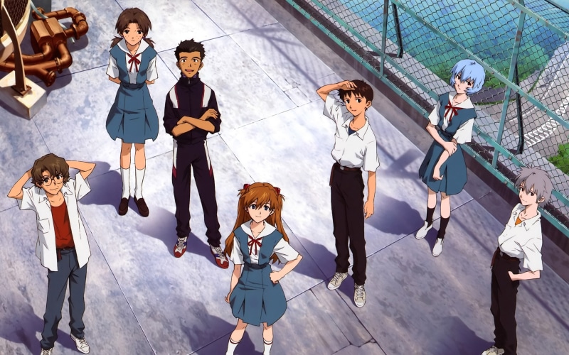 Genesis, Neon, Evangelion, Anime, 2K, Classic, characters