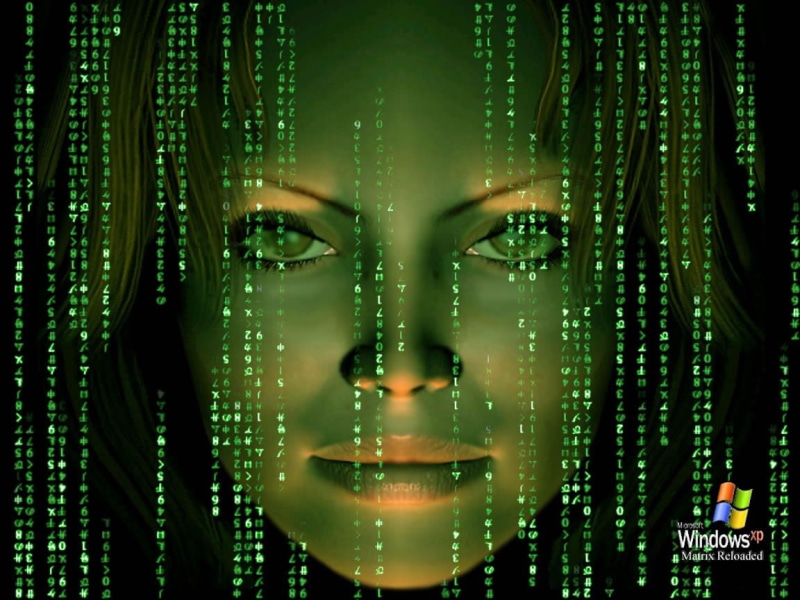 indoors, human body part, black background, looking at camera, front view, portrait, digital composite, women, young adult, contemplation, green color