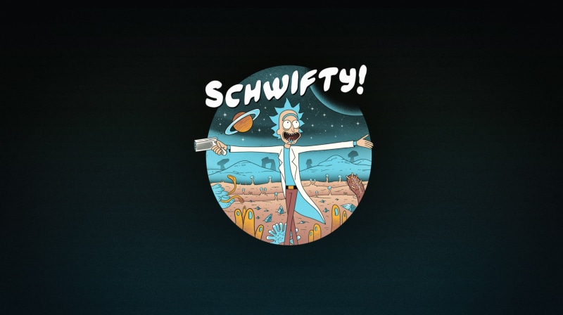 Art, Schwifty, Rick, Rick Sanchez, by Vincenttrinidad, 1080P, Minimalism, Vincenttrinidad, Rick and Morty, The Sound of Science