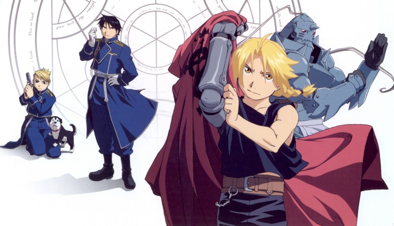 human representation, white background, standing, Full Metal Alchemist, celebration, cartoon, women, day, representation, arts culture and entertainment