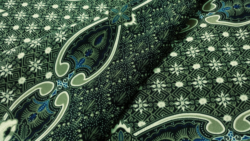 material, pattern, indonesia, green color, java art, creativity, wear, metal, people, sheets, close-up, technology, decoration, color, printing, style