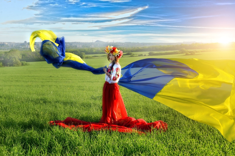 blonde, embroidery, beauty, beautiful, flying, young Adult, beauty In Nature, multi Colored, field, arms raised, men, freedom, women, dress, outdoors, meadow
