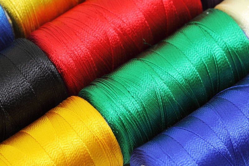 sew, nylon, pattern, multi colored, softness, industry, textile, choice, embroidery, thread, multicolored, material, string, cotton, close, background