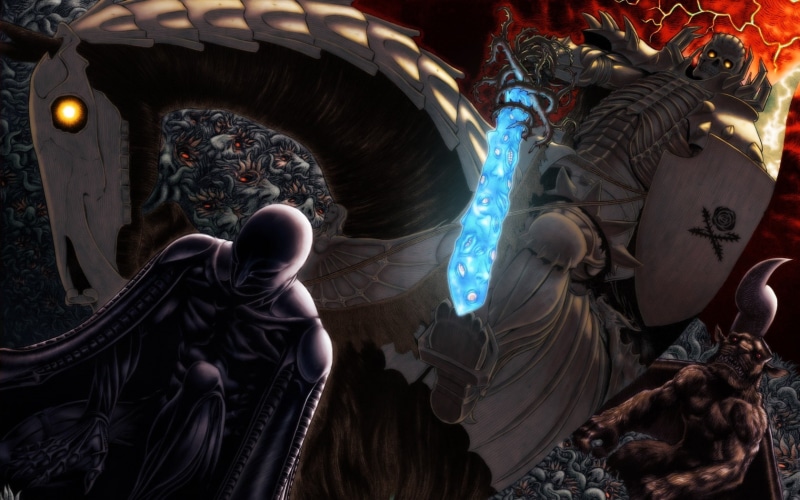 720P, Skull Knight, Berserk, Kentaro Miura