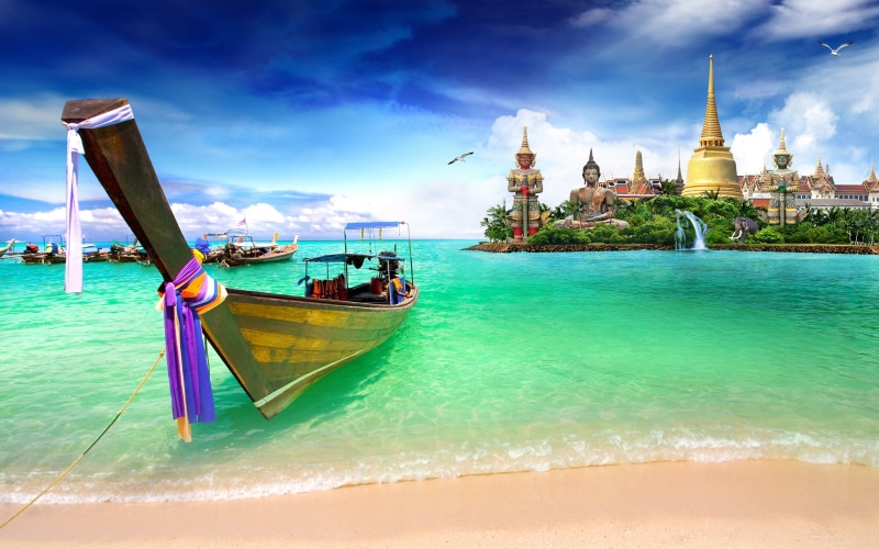 2K, en, navidad, tailandia