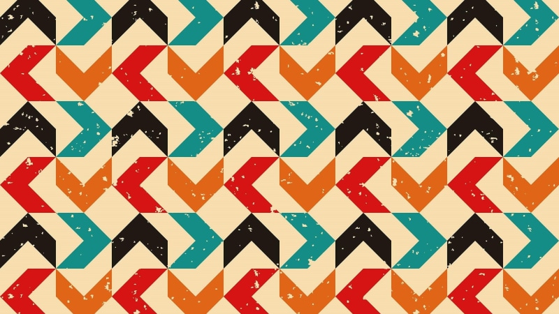 geometric, patterns, geometric patterns, design, abstract, retro design, retro, 1080P