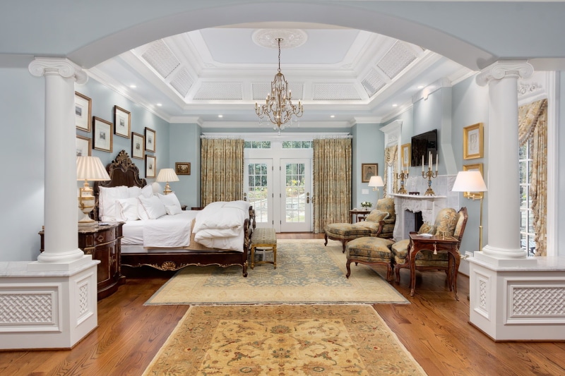 window, wooden, seat, the ceiling, headboard, wealth, architecture, frame, luxury, retro, bedroom, home interior, home showcase interior, domestic room