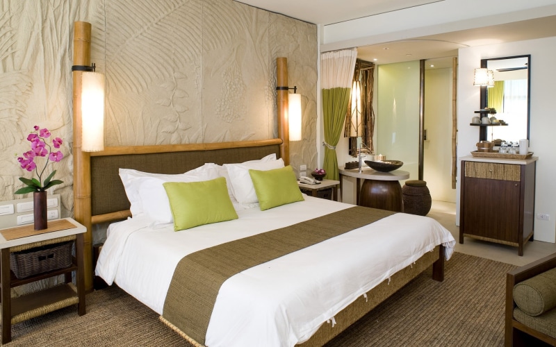 sleeping, hotel, comfortable, design, apartment, sheet, headboard, style, decoration, wood - Material, table, bedroom, wealth, domestic Room, pillow, luxury