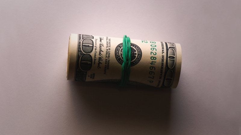 dollar bills, money, economy, still life, s, rolled up, no people, instrument of measurement, savings, paper currency, table, banknote, dollar, close-up