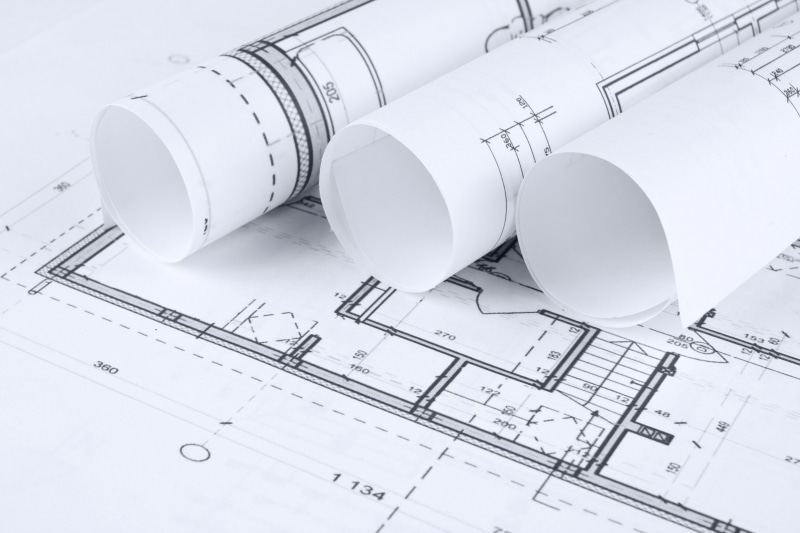 architect, plan, design, built structure, rolled up, design professional, paperwork, blueprint, white color, indoors, planning, document, people, construction industry