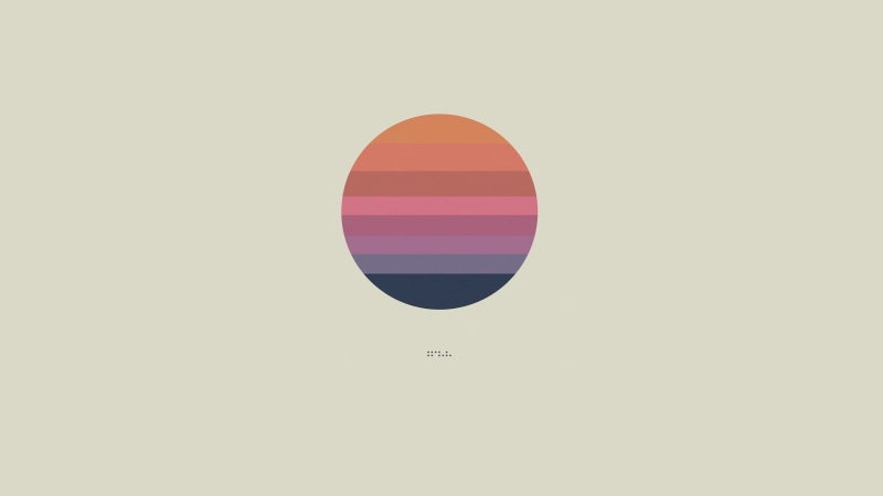 awake, Tycho, 4K, minimalism, simple, digital art