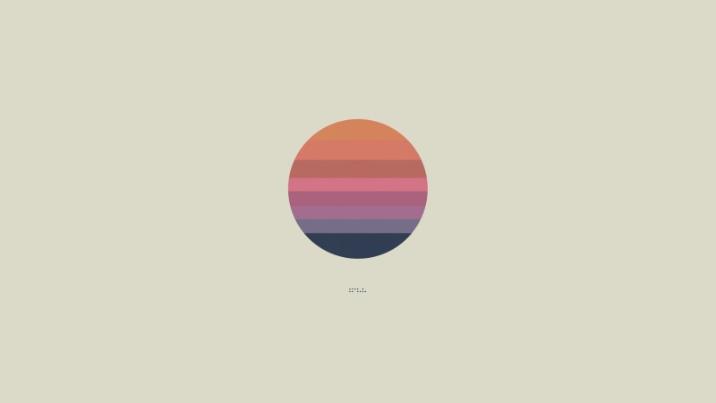 1080P, simple, digital art, minimalism, Tycho, awake