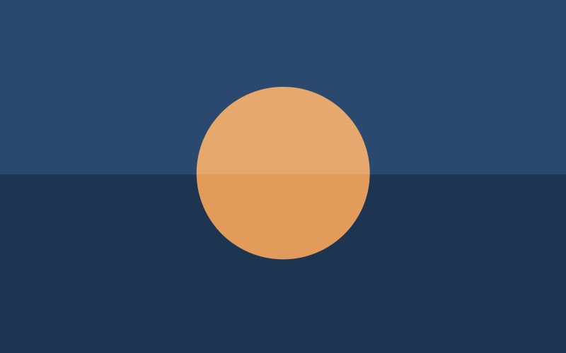 4K, illustration, blue, space, beauty in nature, minimal, circle, sun, shape, clear sky, outdoors, moon, nature, art, sphere, night, no people, tycho