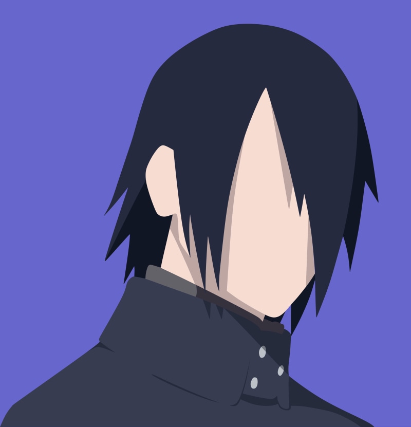 Uchiha Sasuke, 5K, Uchiha clan, anime, simple background