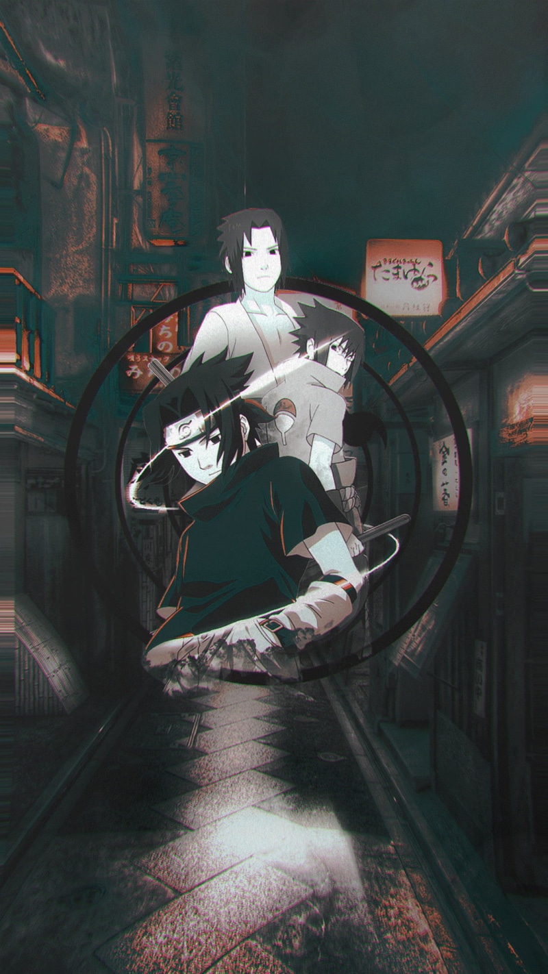 Uchiha clan, Rinnegan, Uchiha Sasuke, anime boys, Naruto (anime), 1080P, edit, anime