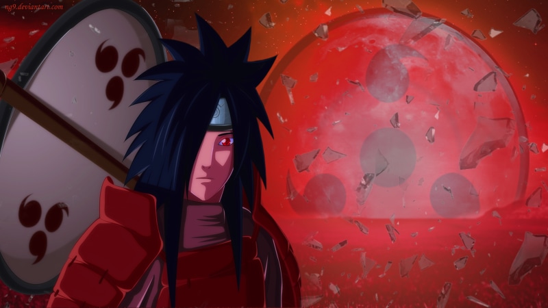 Naruto, Uchiha Clan, Madara Uchiha, 4K, Sharingan (Naruto)