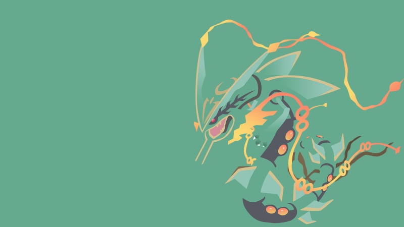 Mega Rayquaza (Pokémon), Pokémon, 1080P, Legendary Pokémon, Pokémon: Omega Ruby and Alpha Sapphire
