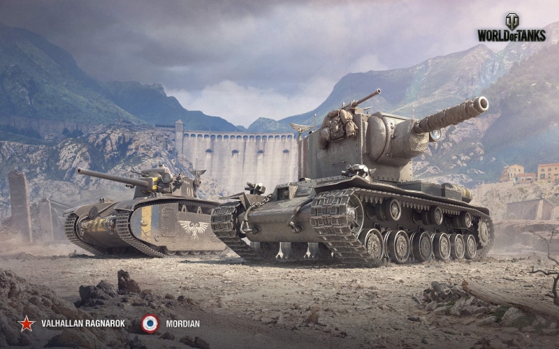 Baudet-Donon-Roussel, 2K, KV-2 (R), kV 2, WORLD OF TANKS, Valhallan Ragnarok, BDR G1, Valhalla Ice Warriors