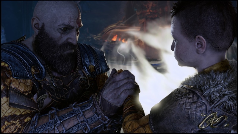 mid adult men, looking, leisure activity, adult, 1080P, portrait, males, night, God of War, young adult, people, clothing, two people, men, mid adult