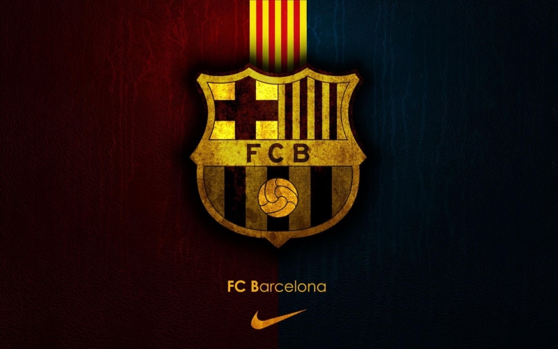 full frame, retro Styled, information, old-fashioned, red, Football Club Barcelona, history, capital letter, Nike, FCB, no people, copy space, backgrounds