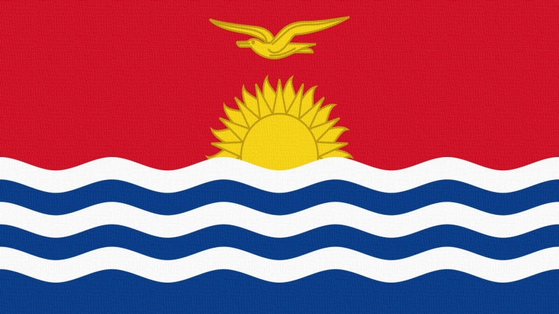illustration, no people, art and craft, republic, sun, animal representation, celebration, paper, red, dragon, banner, kiribati, backgrounds, flag, colored background