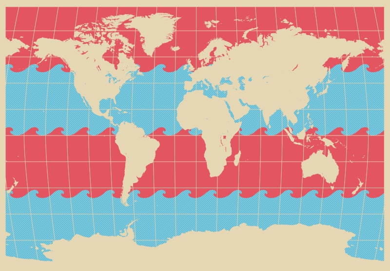 sign, physical Geography, red, direction, vector, global communications, wave, 8K, travel, chart, water, communication, backgrounds, world, map, blue