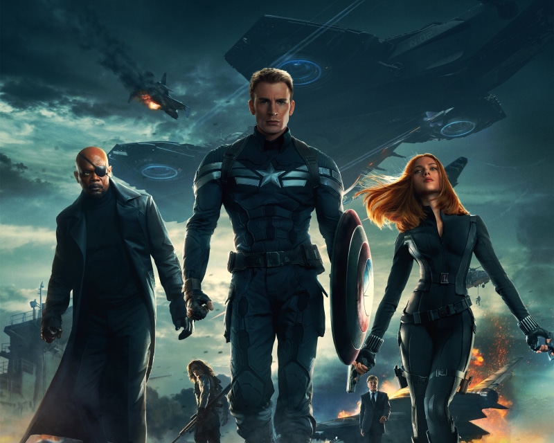 fantasy, superhero, 5K, group of people, evil, people, women, adult, The Winter Soldier, communication, males, Captain America 2, Red, Guns, Barnes, Winter Soldier