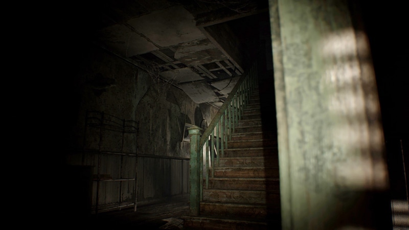horror, arcade, dirty, PC gaming, corridor, arch, spooky, obsolete, fear, resident evil 7, Sony, abandoned, architecture, dark, built structure, ruined