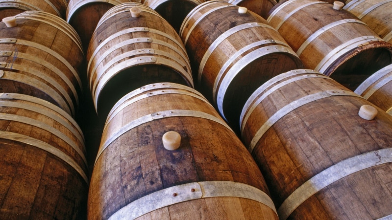 arrangement, cylinder, food and drink, winery, no people, wine cask, wood - material, large group of objects, 1080P, cellar, drink, wood, barrels, container