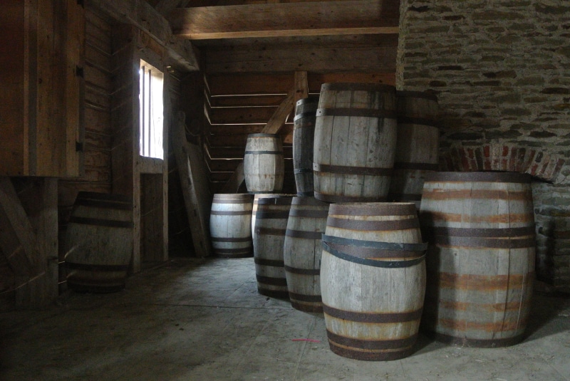 no People, alcohol, Rum, drink, old-fashioned, basement, wine cellar, refreshment, barrels, Vintage, domestic room, 4K, indoors, wood - Material, wooden