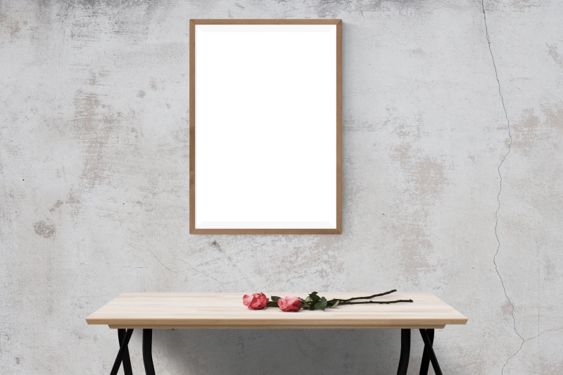 plant, red, white color, poster, wooden, empty, copy space, photo, no people, wood - material, portrait, decor, chair, mockup, stock, indoors, interior