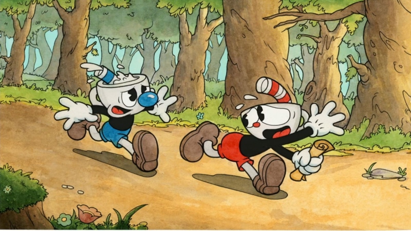 wall - building feature, Cuphead, green color, indoors, representation, pattern, creativity, street art, multi colored, 1080P, architecture, graffiti