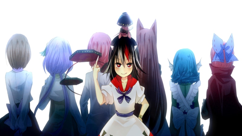 clothing, day, Kijin Seija , Sekibanki, people, festival, costume, hairstyle, creativity, anime girls, shinmyoumaru sukuna, Imaizumi Kagerou, men, celebration