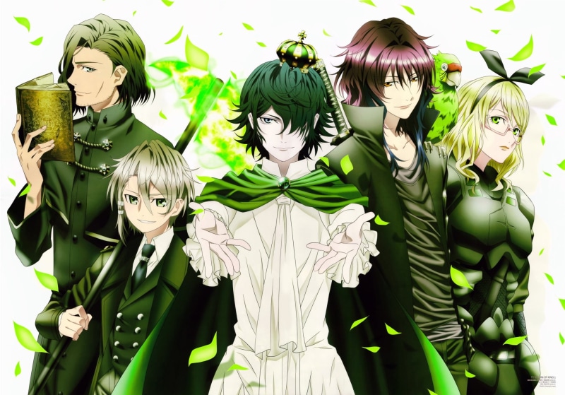 1080P, Anime, K Project, Yukari Mishakuji, Tenkei Iwafune, Douhan Hirasaka, Nagare Hisui, Gojou Sukuna, Kotosaka
