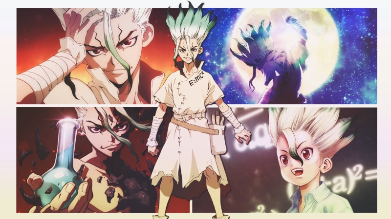 anime boys, anime, 1080P, Senkuu Ishigami, Dr. Stone