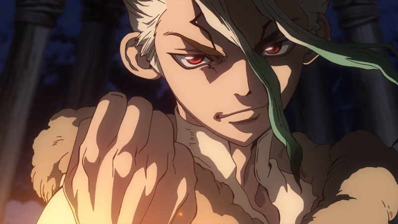 Dr. Stone, Senkuu Ishigami, anime, 1080P, chemistry
