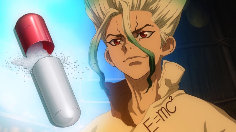 1080P, Dr. Stone, anime, anime boys, Senkuu Ishigami