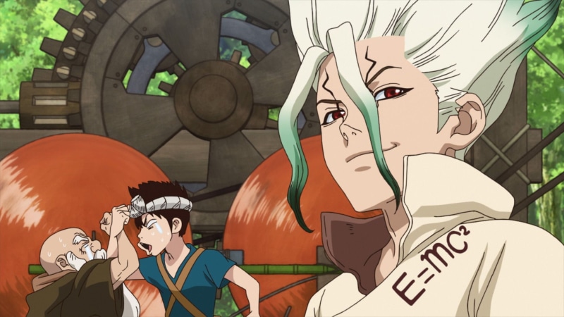 anime boys, anime, Dr. Stone, Chrome (Dr. Stone), Senkuu Ishigami, 1080P