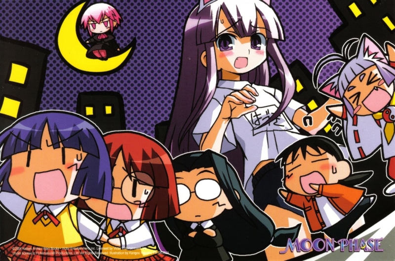 Tsukuyomi: Moon Phase, Anime, 1080P