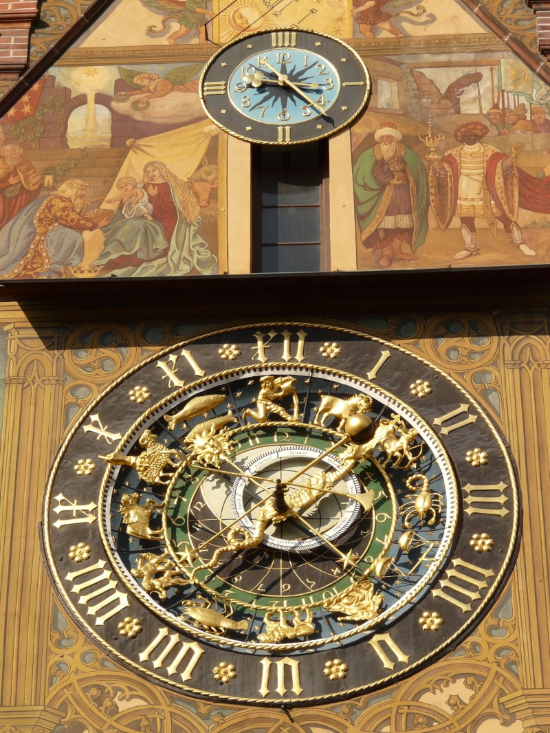zodiac ring, time indicating, Astronomical Clock, no people, month, history, sunset, gold colored, town hall, dial, solar eclipse, pointer, watch, architecture