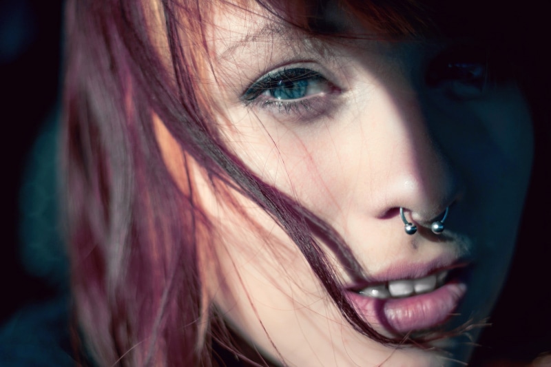 beautiful woman, human body part, 1080P, headshot, pierced septum, beauty, real people, brunette, one person, body part, women, human face, hair, young women