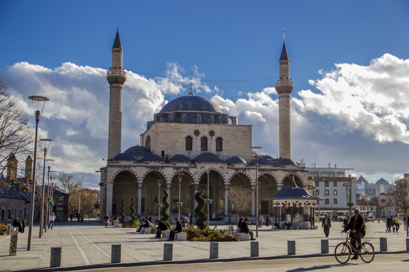 cultures, mosque, turkish Culture, group of people, building exterior, turkey, sky, square, ottoman Empire, religion, selimiye, islam, built structure