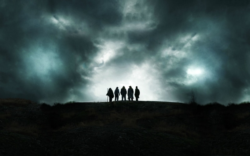 landscape, Black Metal, Pagan Metal, Moonsorrow, nature, environment, Folk Metal, storm cloud, silhouette, outdoors, ominous, scenics - nature, land, overcast