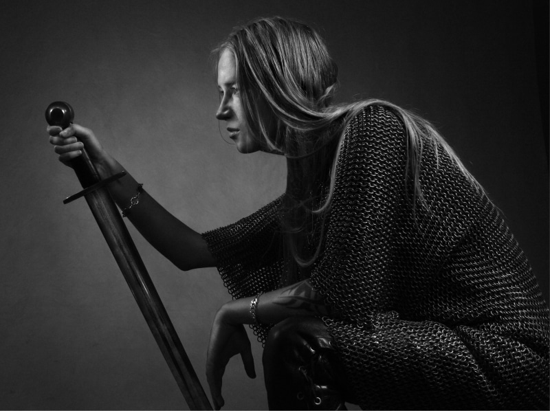 Folk metal, Russia, warrior, Arkona, 2K, Pagan metal, music, From heart to sky, Night Of Veles, girl, sword, Maria Arkhipova