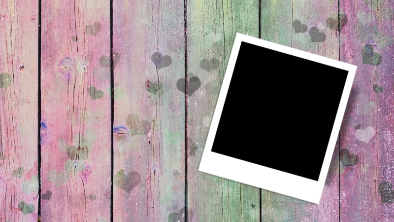 pattern, backgrounds, white, close-up, wall, empty, valentine, instant camera, weathered, heart, retro, man made, love, 1080P, copy space, wood, retro styled