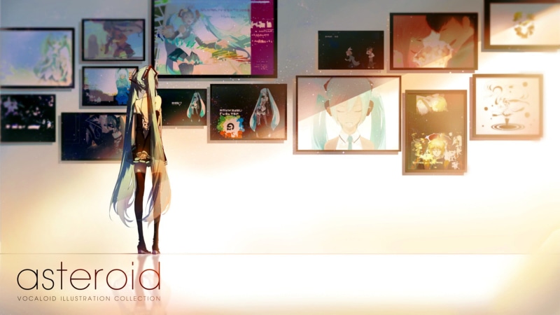 no people, indoors, sunlight, paintings, wall, anime girls, western script, picture frame, paint, arts culture and entertainment, Vocaloid, 1080P, photography themes
