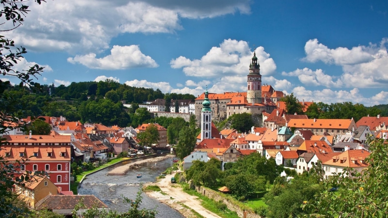 nature, no people, building Exterior, tourism, blue, history, travel, urban Skyline, medieval, religion, eastern Europe, cathedral, sky, residential district