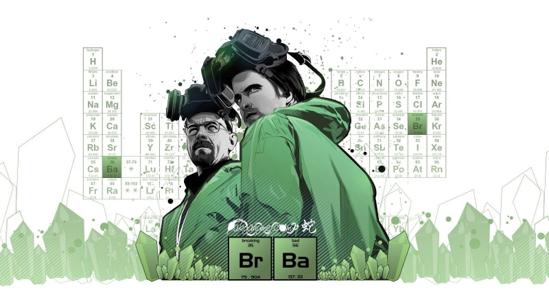 Breaking Bad, Periodic Table, Walter White, 720P, Jesse Pinkman, Fan Art