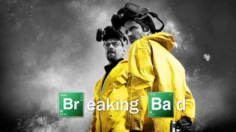 human representation, Americans, Aaron Paul, yellow, communication, Bryan Lee Cranston, gas mask, outdoors, dramatic series, day, Barium, male likeness